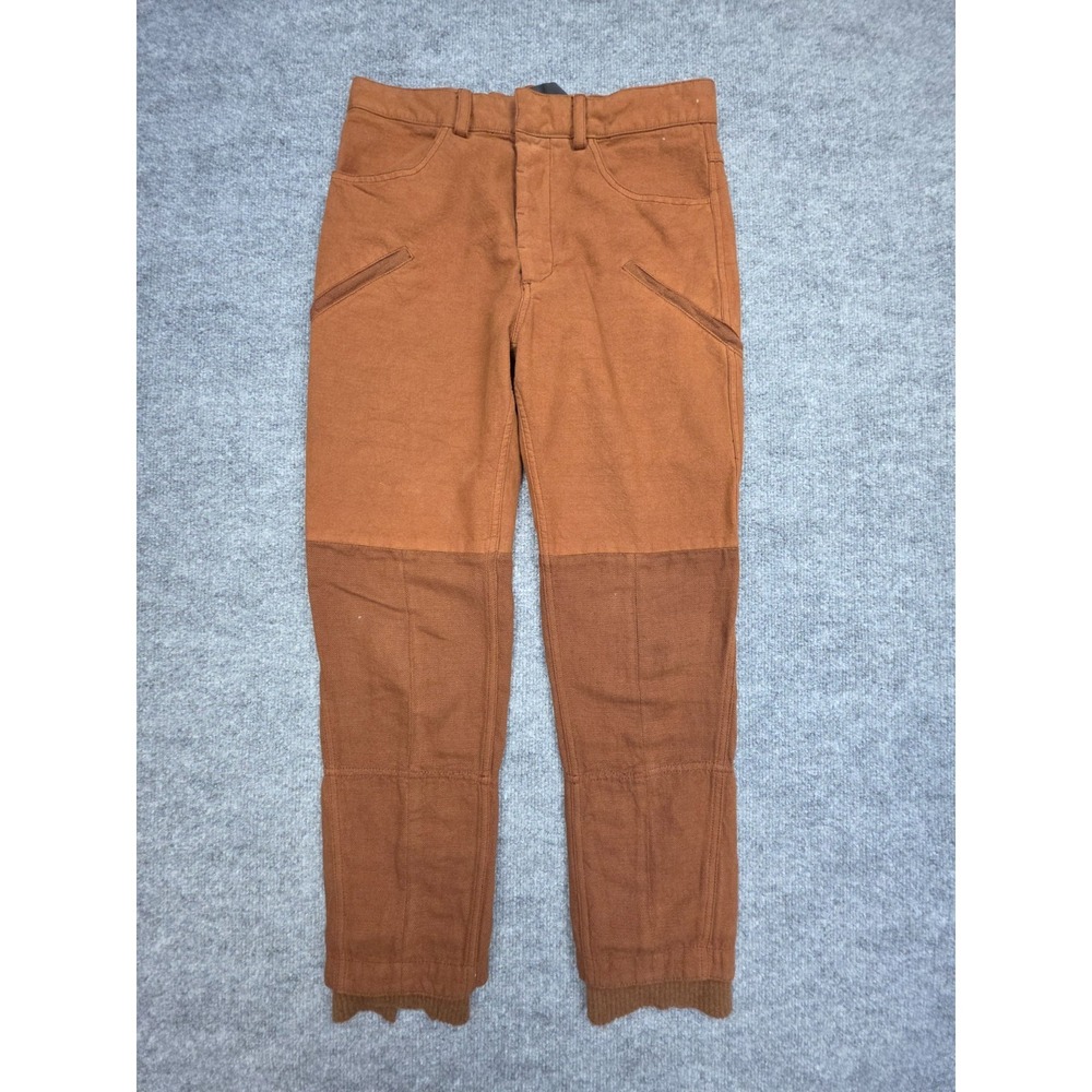 Haider Ackermann Pants Men's 36 (FITS 28 x 26) Brown Layered Reconstructucted